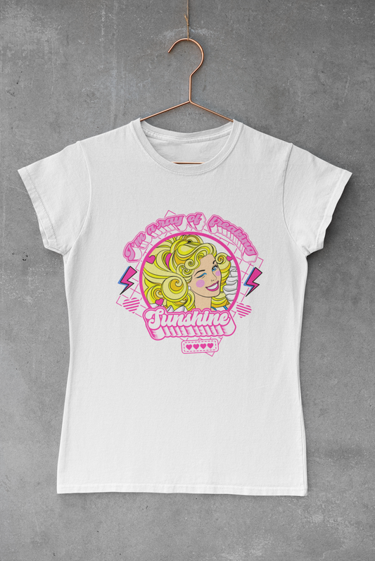 Ray of Sunshine Barbie Transfer