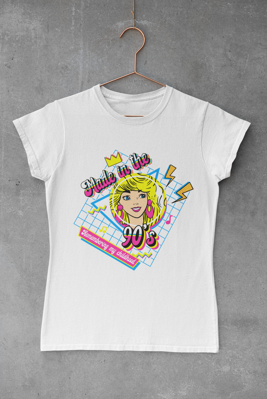 Made in the 90s Barbie Transfer