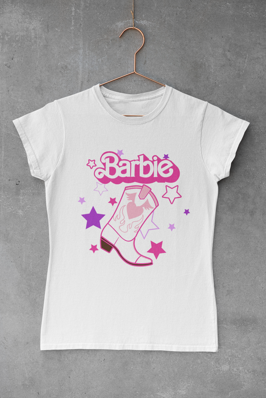 Barbie Cowgirl Boots Transfer
