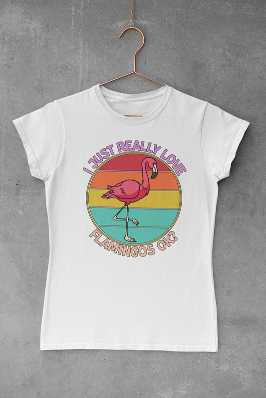 Love Flamingos Transfer