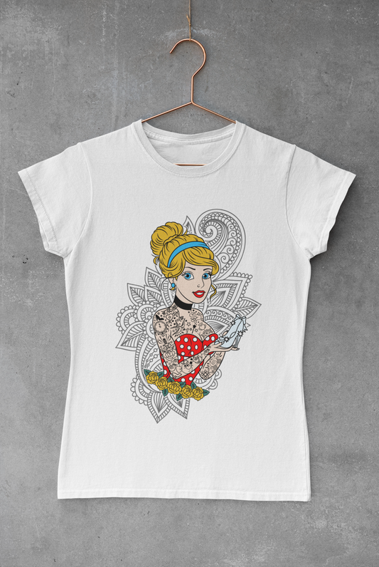Cinderella Tattoo Transfer