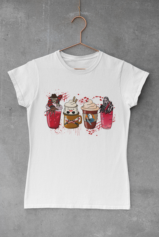 Horror Squad Coffee Transfer