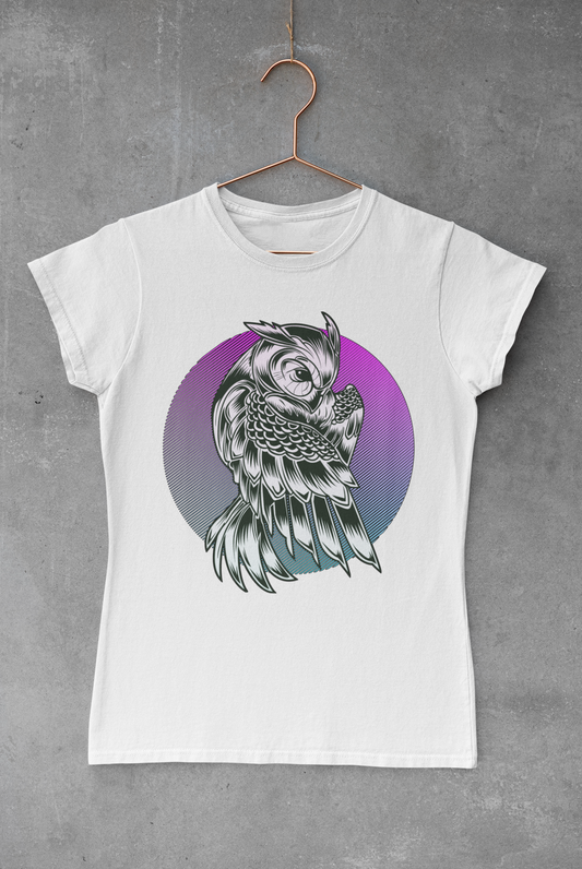 Ombre Owl Transfer