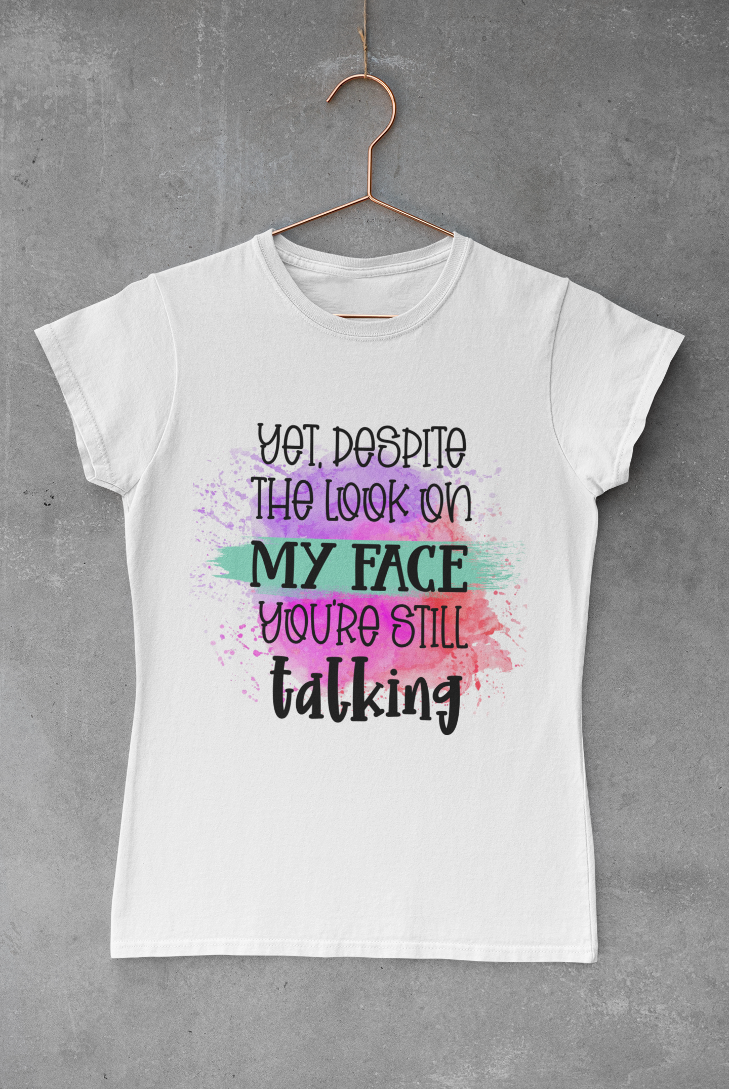 Despite My Face Transfer – iCraftVinyl