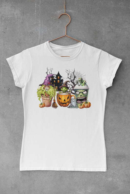 Zombie Witch Coffee Transfer