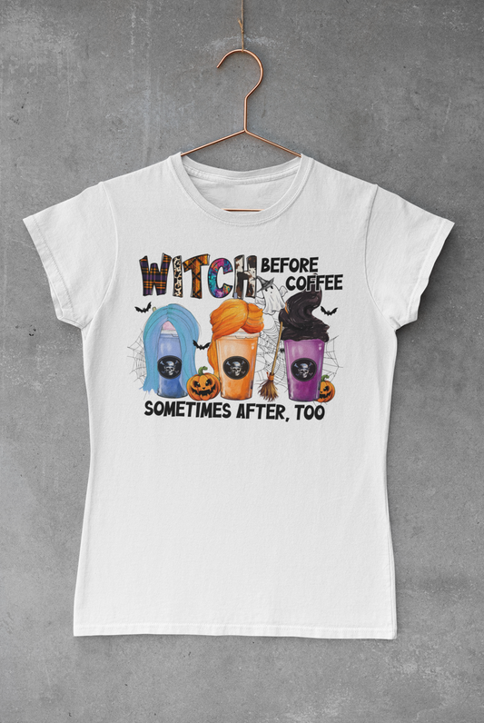 Witch Before & Sometimes After Coffee Transfer