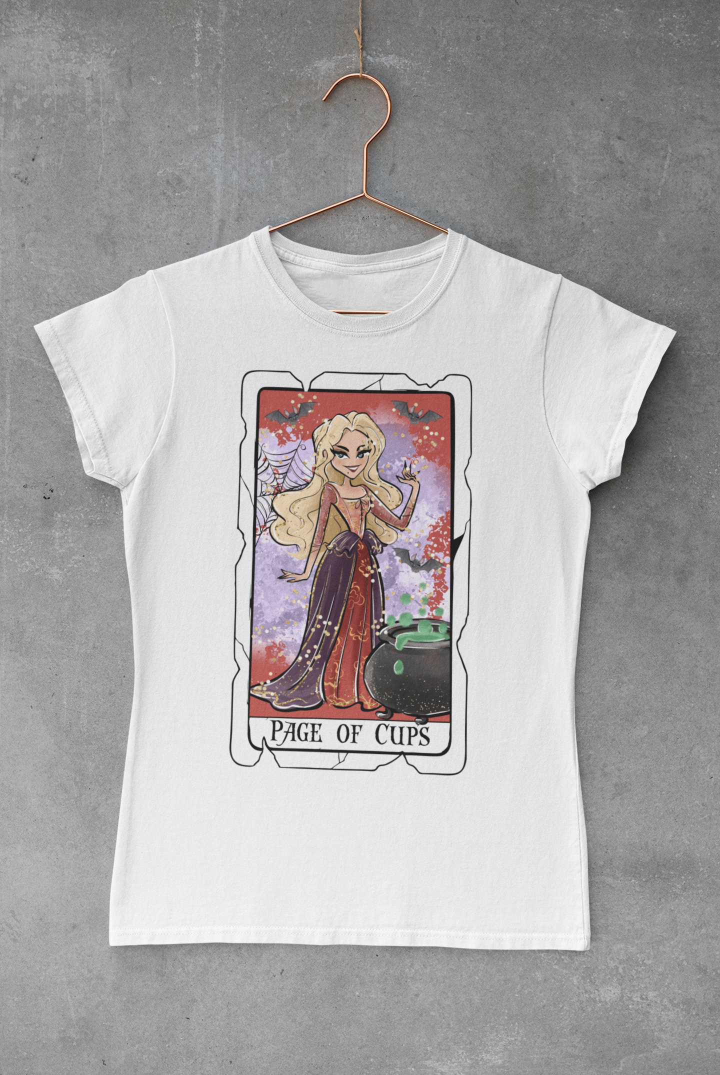 Page of Cups Transfer