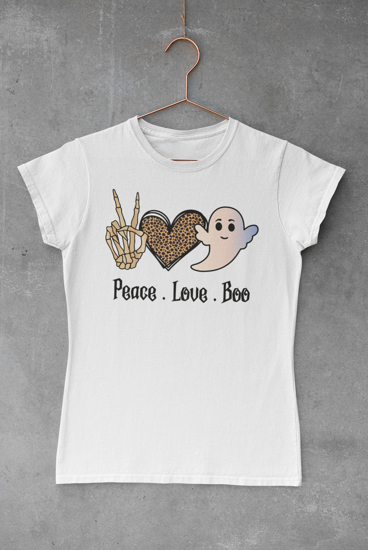 Peace Love Boo Transfer