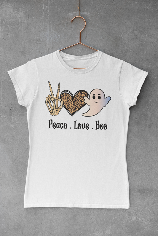 Peace Love Boo Transfer