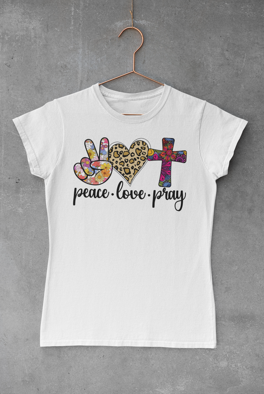 Peace Love Pray Transfer