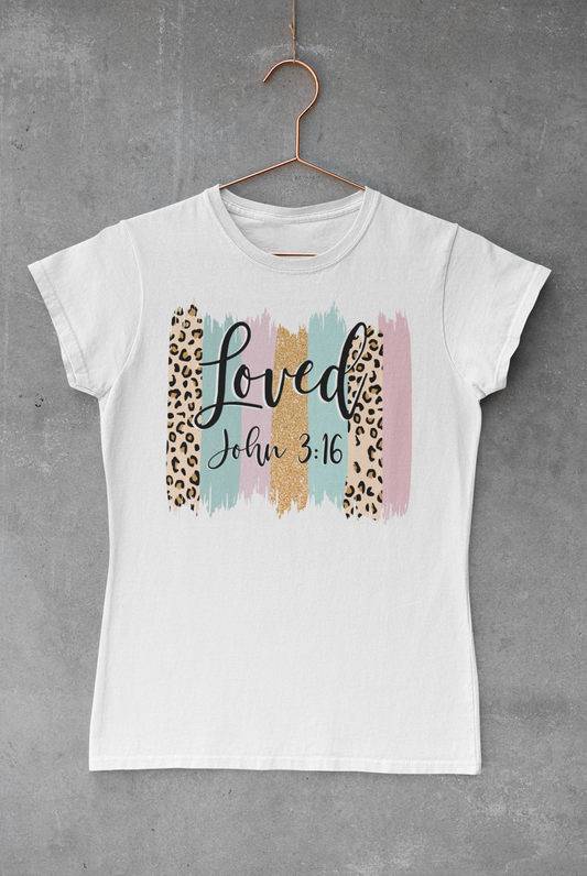 Loved Stripes Transfer