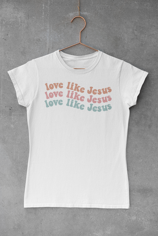 Love Like Jesus Wave Transfer