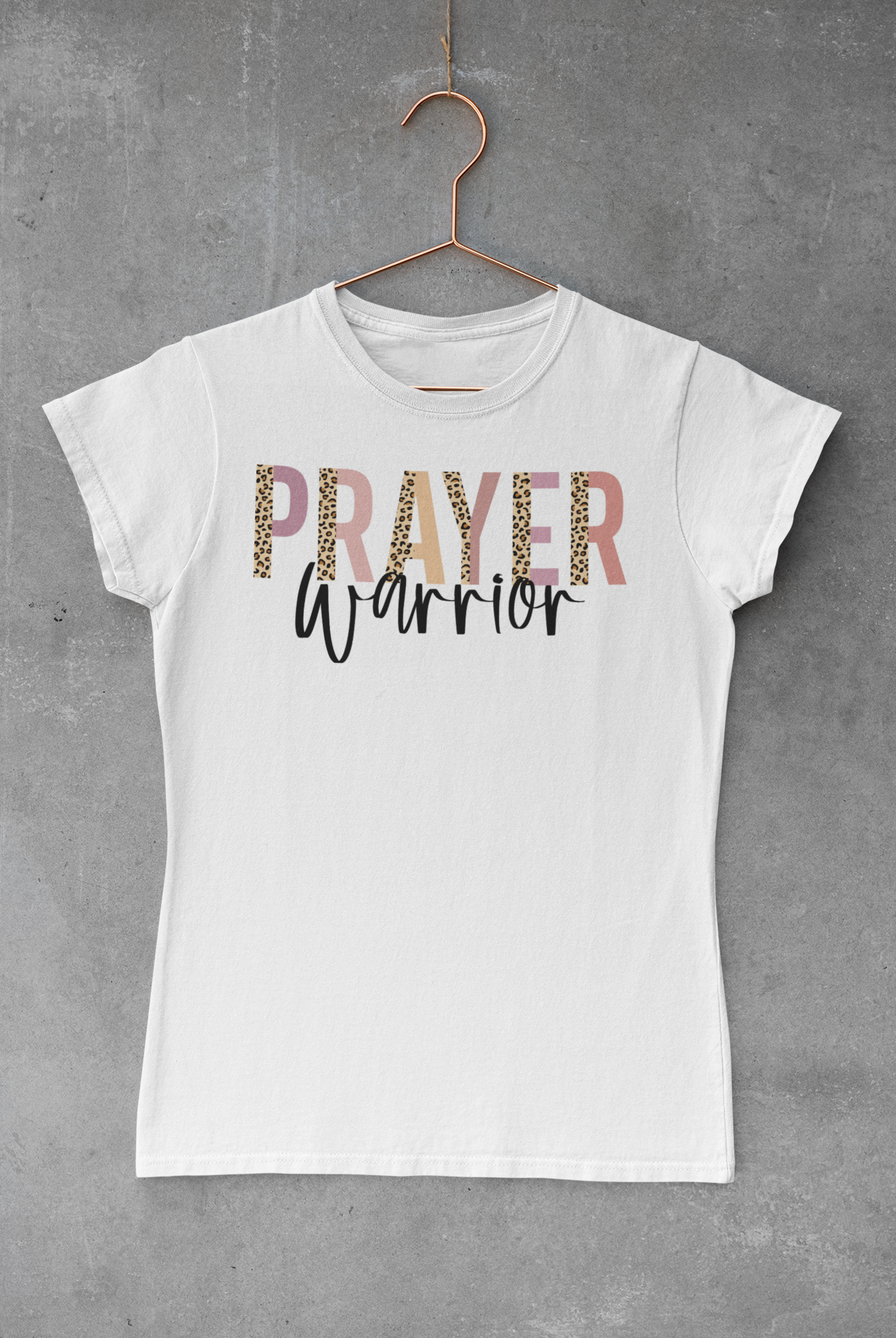 Prayer Warrior Leopard Transfer