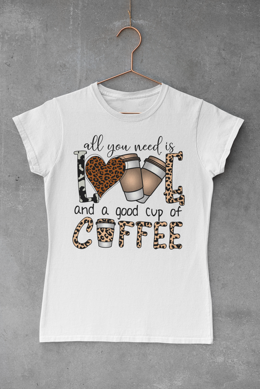 Love & Good Cup of Coffee Transfer