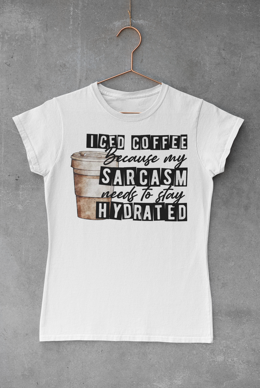 Iced Coffee Sarcasm  Transfer