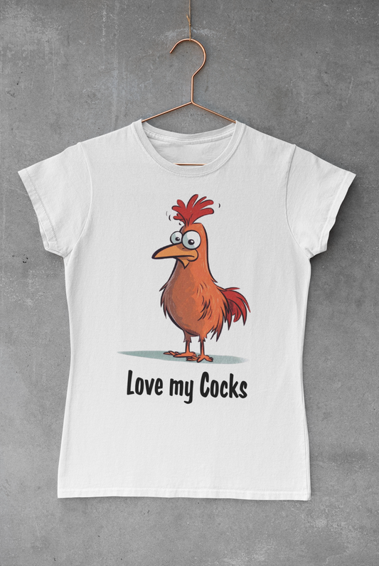 Love My Cocks Transfer