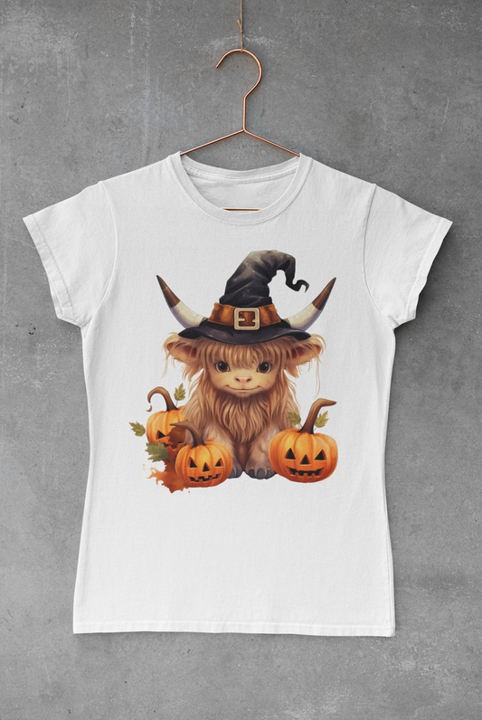 Highland Cow Halloween V.4 Transfer