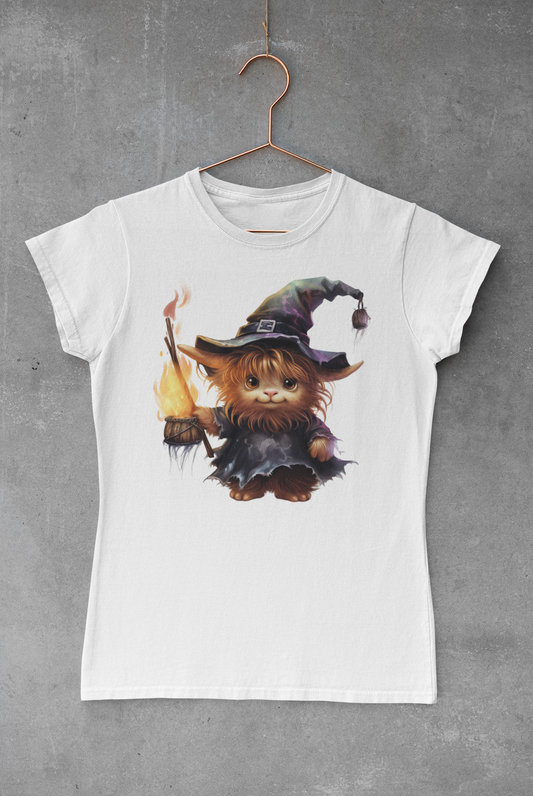 Highland Cow Halloween V.6 Transfer
