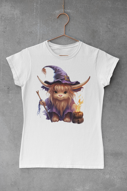 Highland Cow Halloween V.8 Transfer