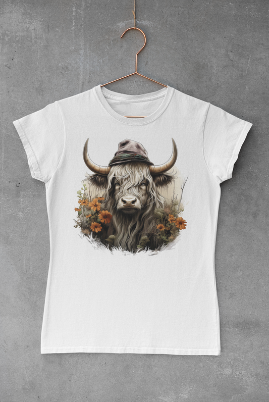 Highland Cow Halloween V.15 Transfer