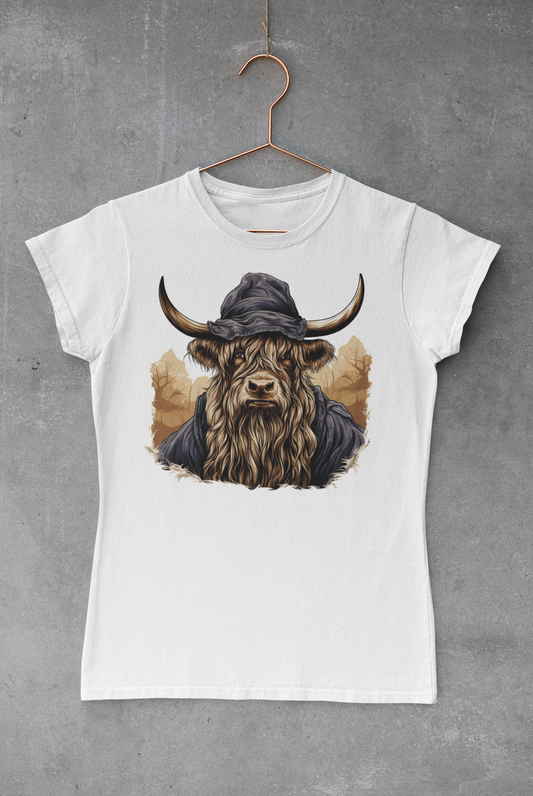 Highland Cow Halloween V.16 Transfer