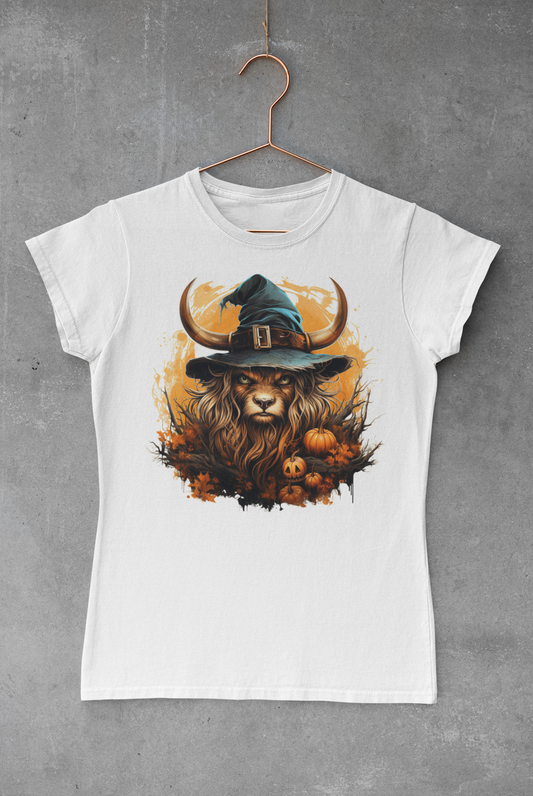 Highland Cow Halloween V.18 Transfer