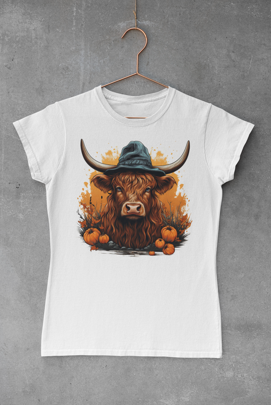 Highland Cow Halloween V.20 Transfer