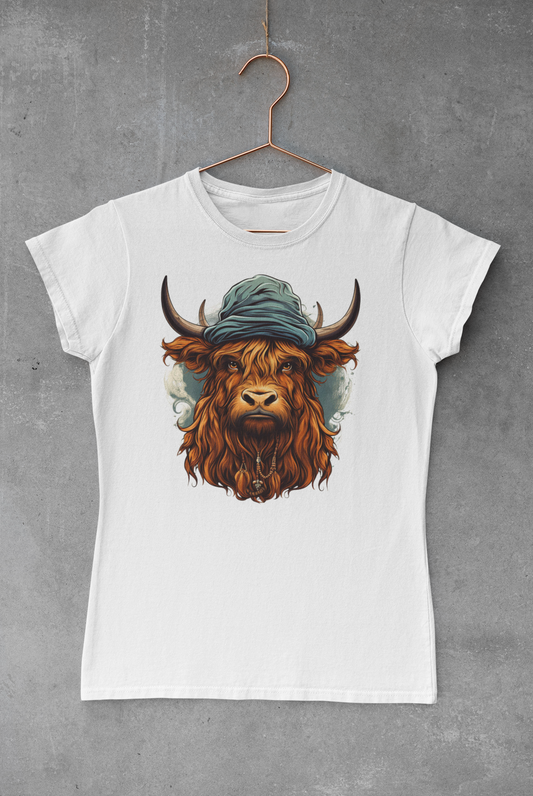 Highland Cow Halloween V.21 Transfer