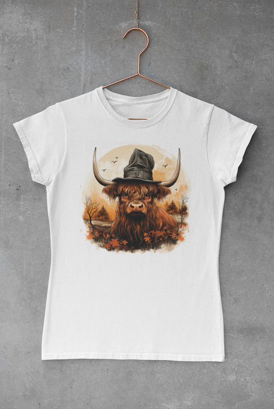 Highland Cow Halloween V.22 Transfer