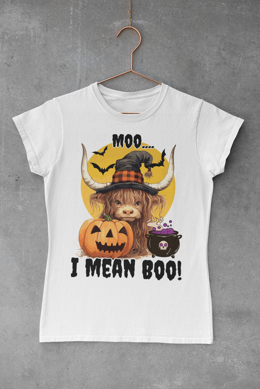 Highland Cow Halloween V.23 Transfer