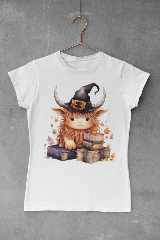 Highland Cow Halloween V.27 Transfer