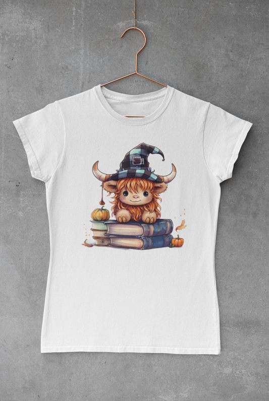 Highland Cow Halloween V.29 Transfer