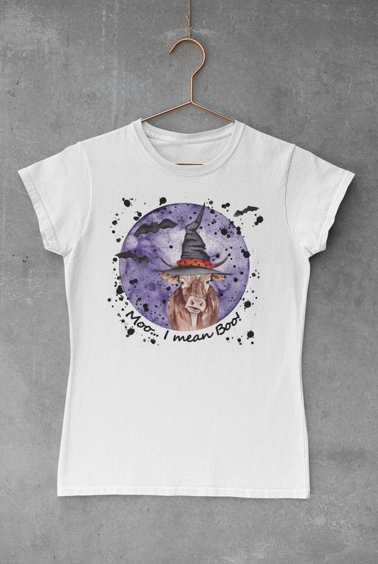 Highland Cow Halloween V.31 Transfer