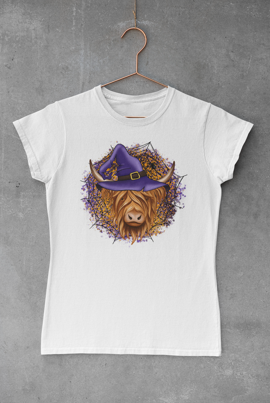 Highland Cow Halloween V.32 Transfer