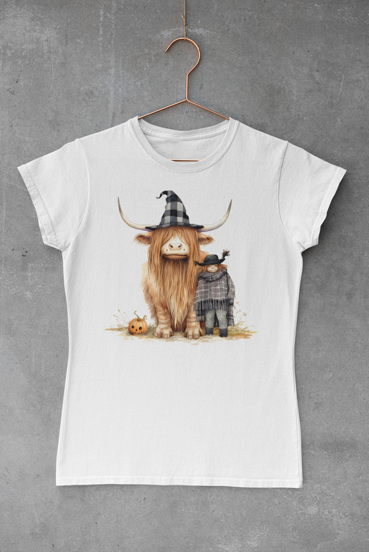 Highland Cow Halloween V.35 Transfer