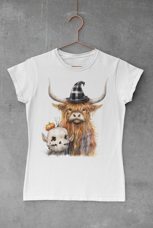 Highland Cow Halloween V.37 Transfer
