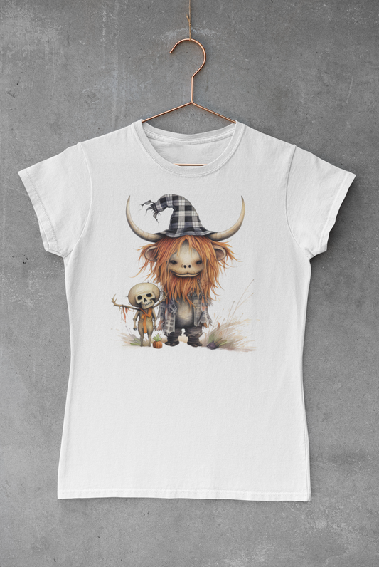 Highland Cow Halloween V.38 Transfer