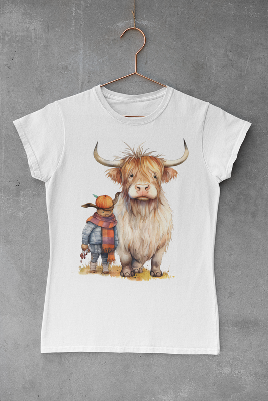 Highland Cow Halloween V.40 Transfer