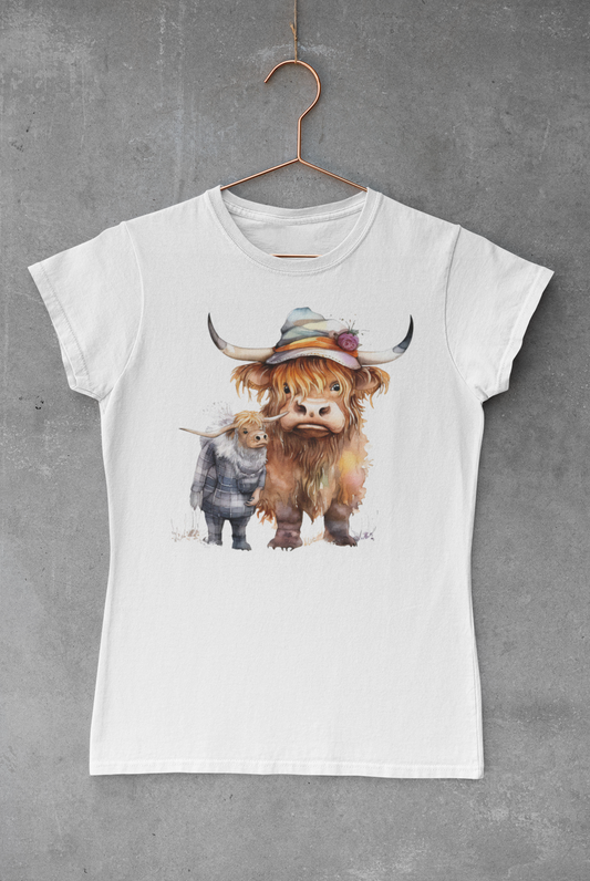 Highland Cow Halloween V.41 Transfer