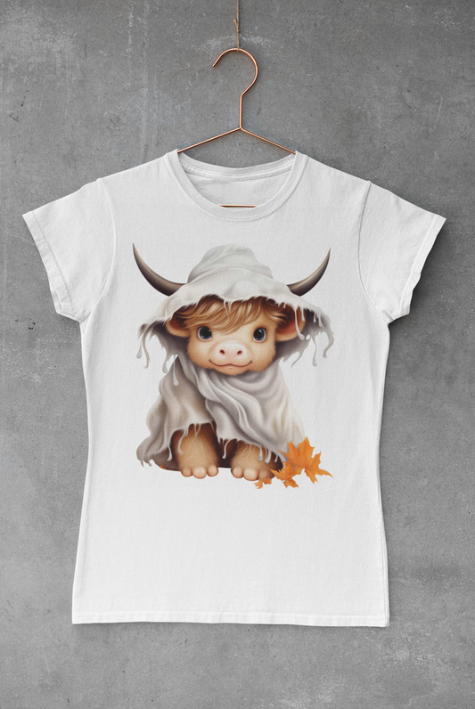 Highland Cow Halloween V.43 Transfer