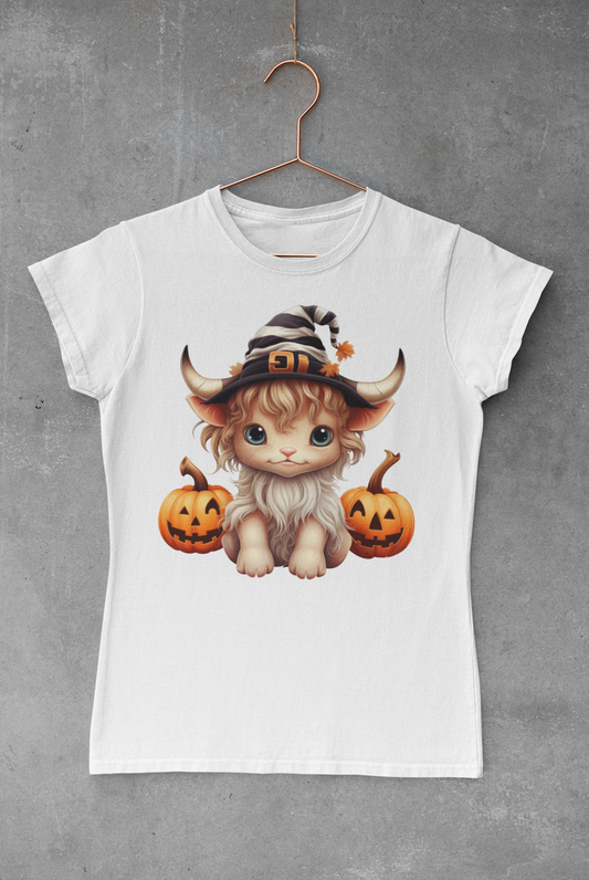 Highland Cow Halloween V.44 Transfer