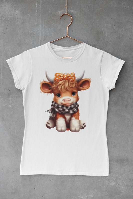 Highland Cow Halloween V.45 Transfer