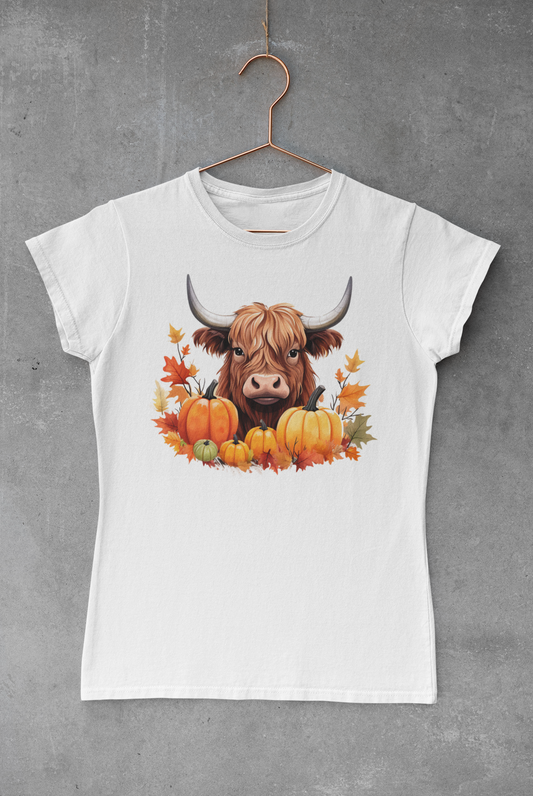 Highland Cow Halloween V.51 Transfer