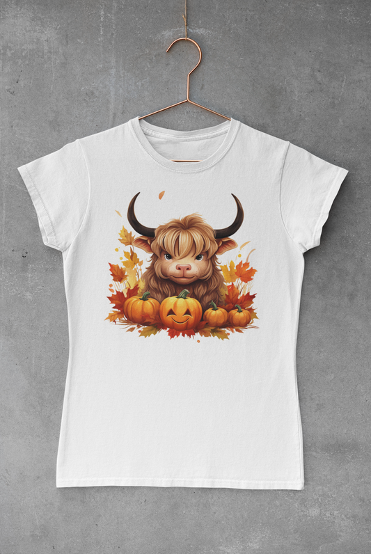 Highland Cow Halloween V.52 Transfer