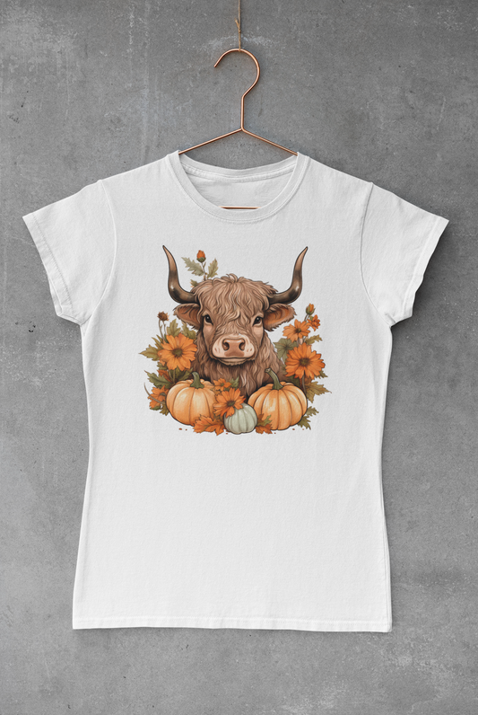 Highland Cow Halloween V.53 Transfer
