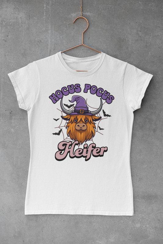 Highland Cow Halloween V.54 Transfer