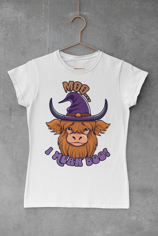 Highland Cow Halloween V.55 Transfer