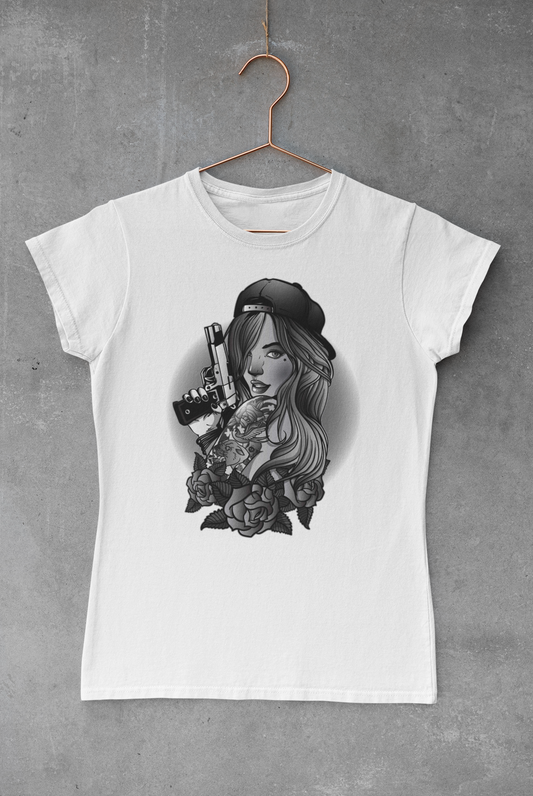 Gun Floral Transfer
