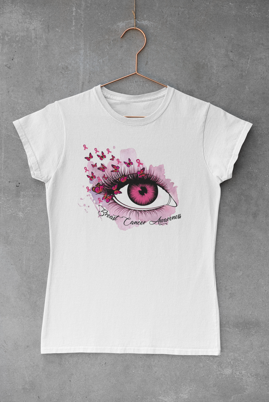 Eye Breast Cancer Awareness Transfer