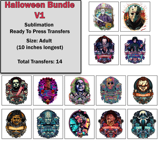 Halloween Transfer Bundle 1